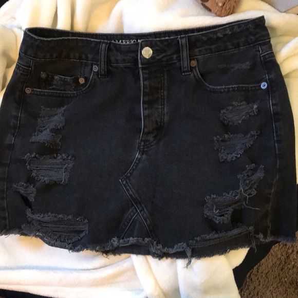 American Eagle Outfitters Dresses & Skirts - Black Jean Skirt
